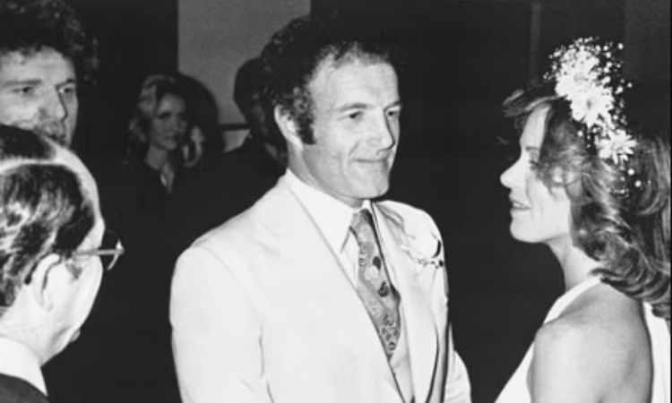 Sheila Marie Ryan with her then-husband, James Caan. 